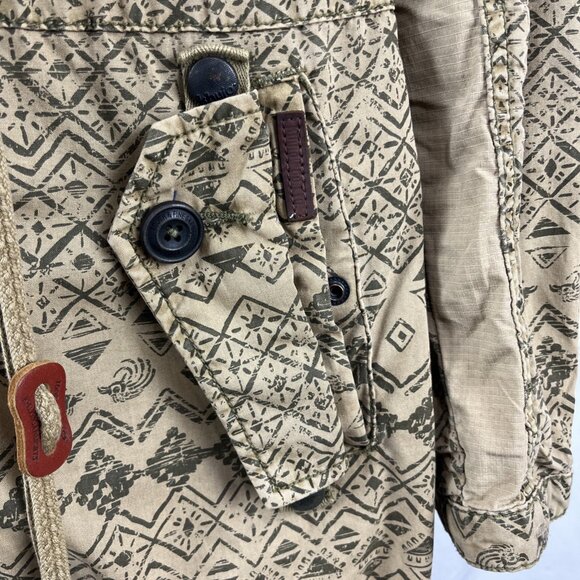 Khujo Brown Casual Cotton Vintage Inspired Jacket Women's Size XL - Picture 6 of 16